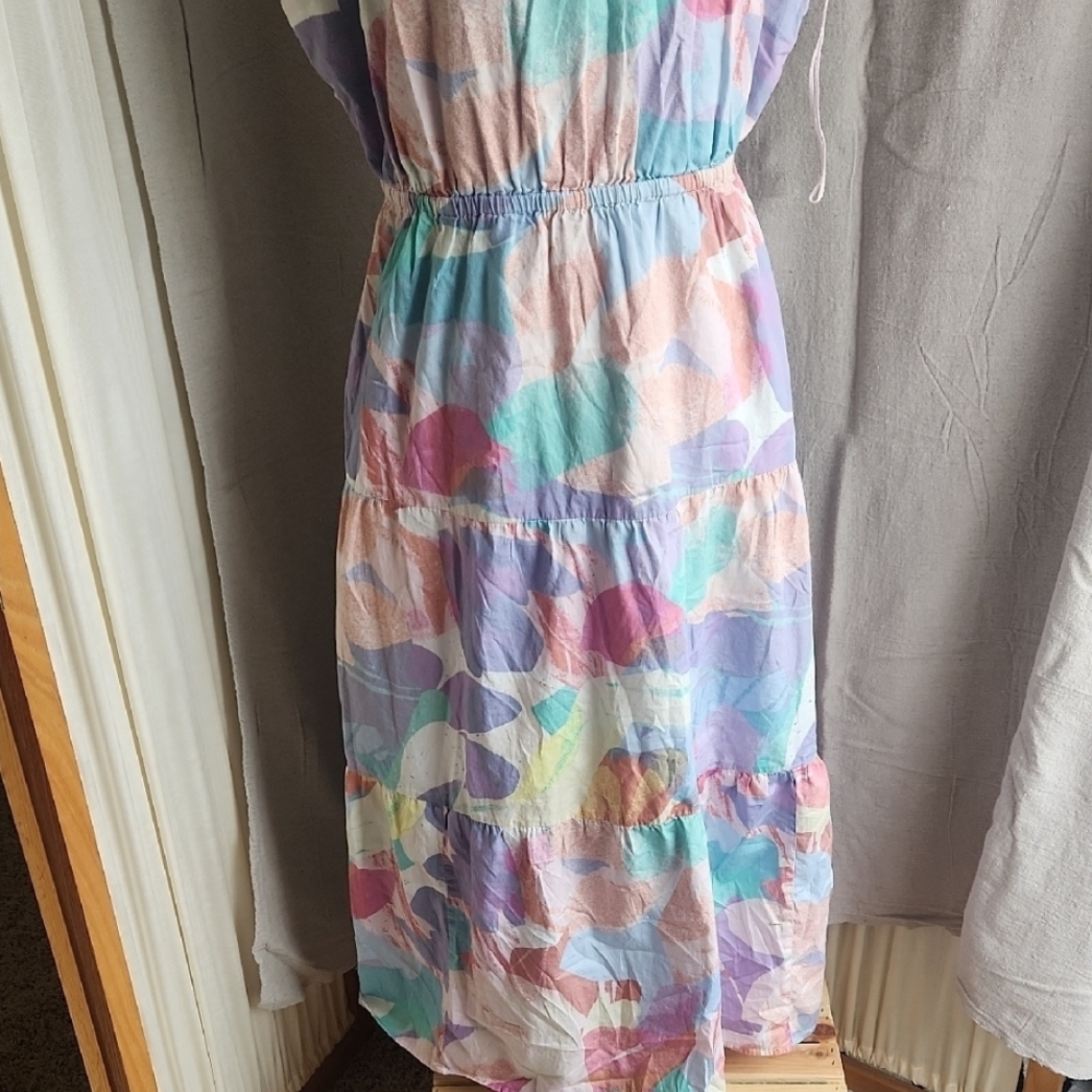 GAP Women's Multicolor Maxi Dress - Picture 3 of 6